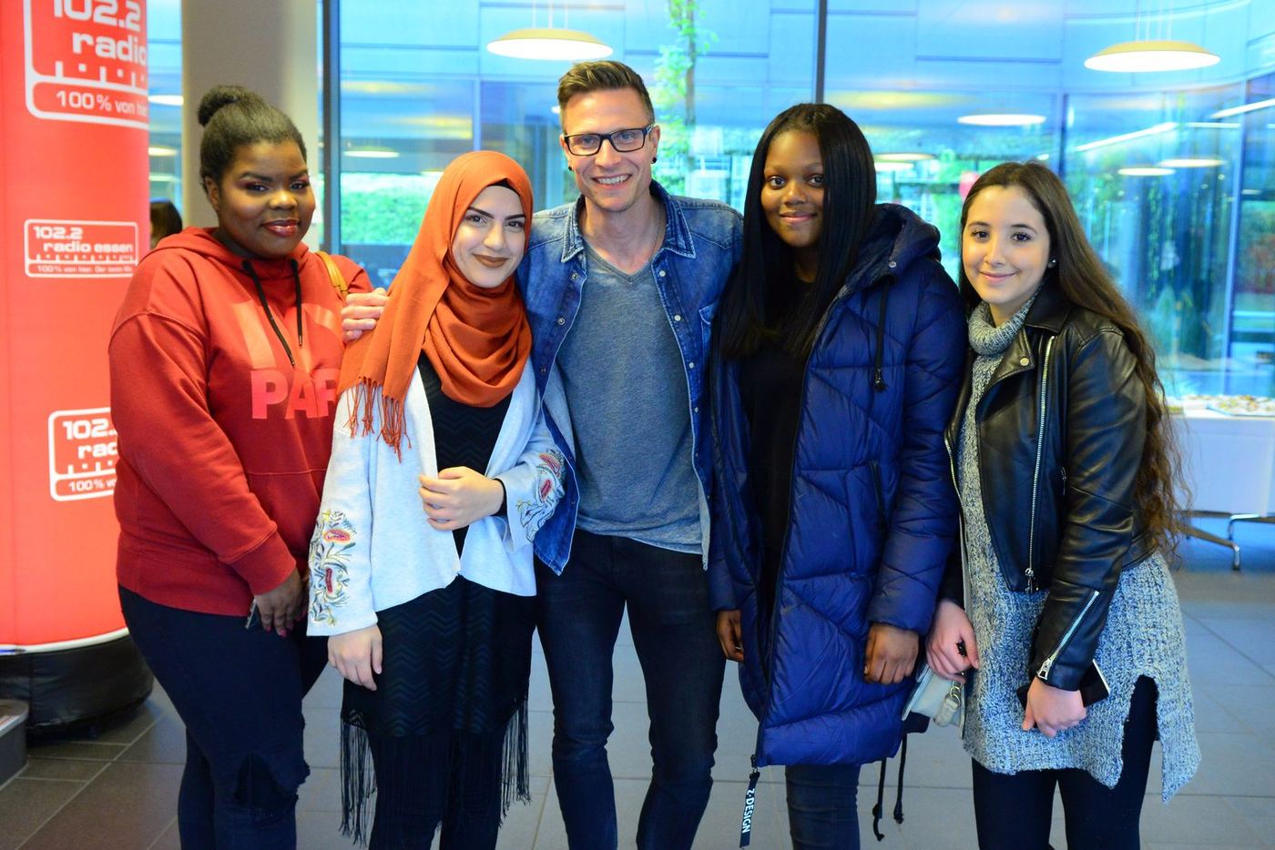 Während der Live-Sendung von Radio Essen wurde abgestimmt, wer der coolste Lehrer der Stadt ist. Foto: Radio Essen
